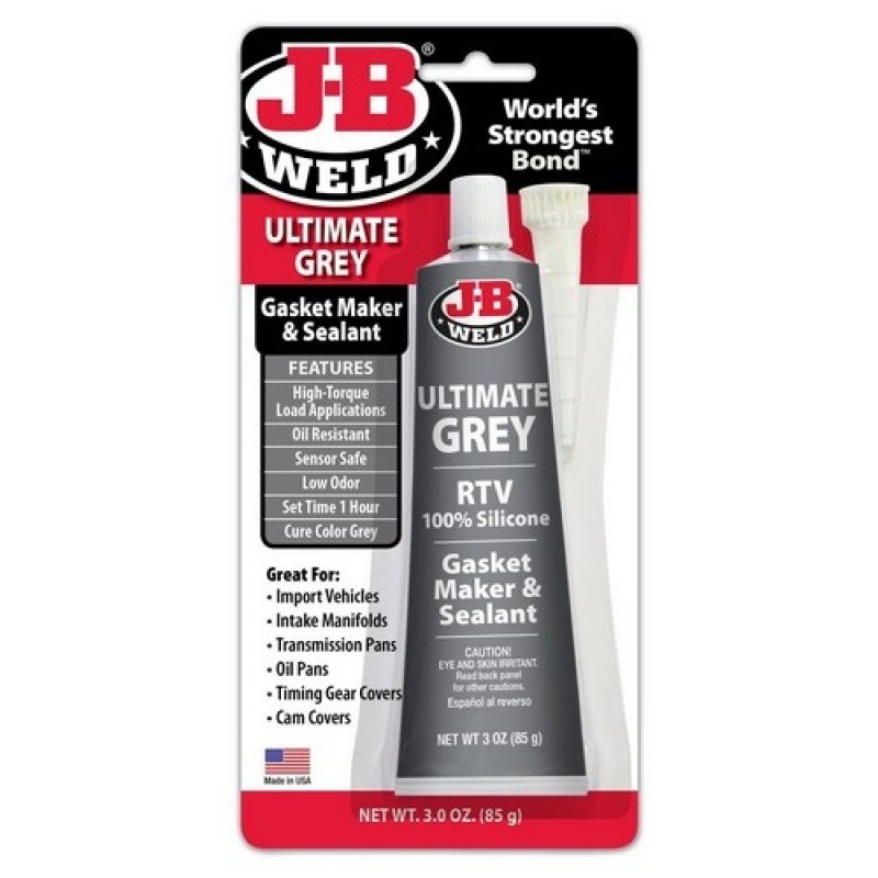 Jb Weld Ultimate Grey Rtv Silicone Gasket Maker Sealant G